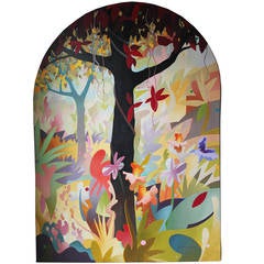 David B. Hickman Arch Shaped Landscape
