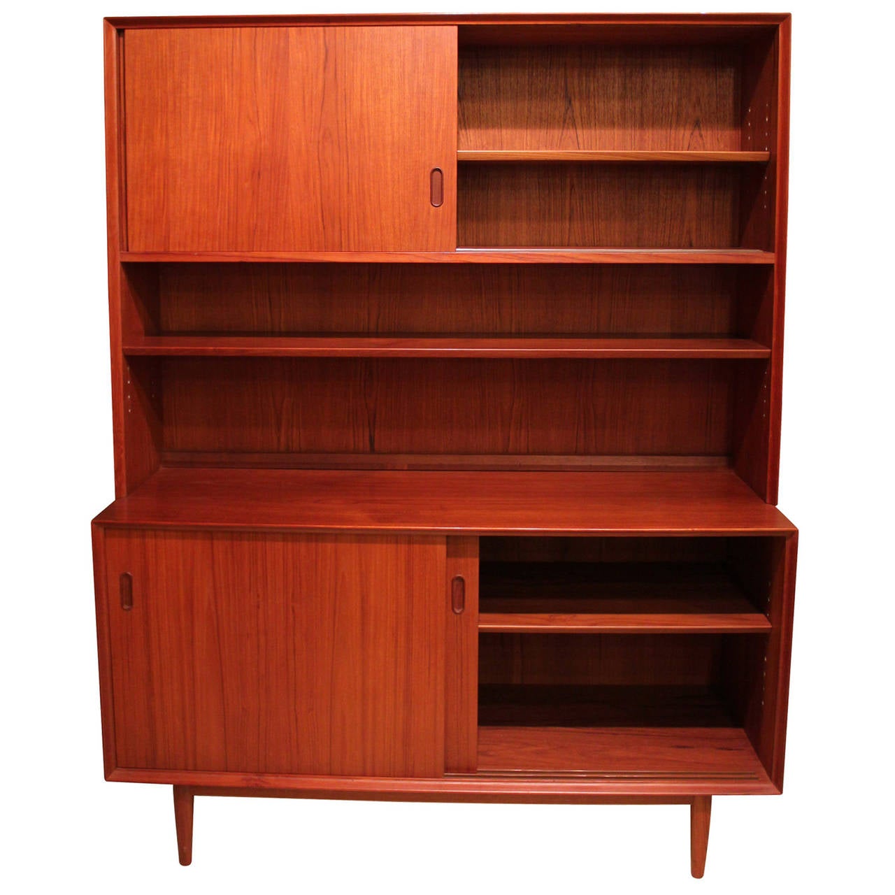 Arne Vodder Sliding Door Cabinet or Hutch