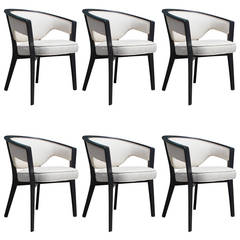 Six Stunning Harvey Probber Style Armchairs