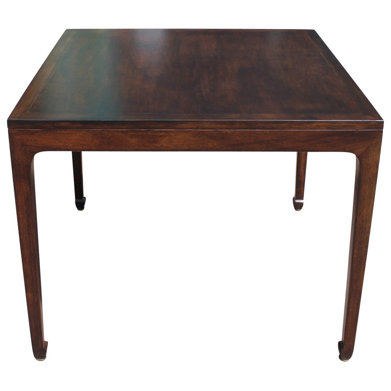 Baker Far East Collection Walnut Card or Dinette Table