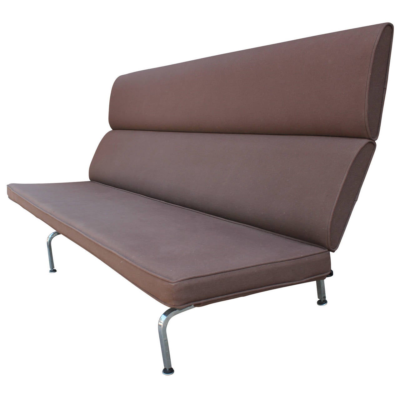 Mid-Century Modern Eames Compact Sofa for Herman Miller