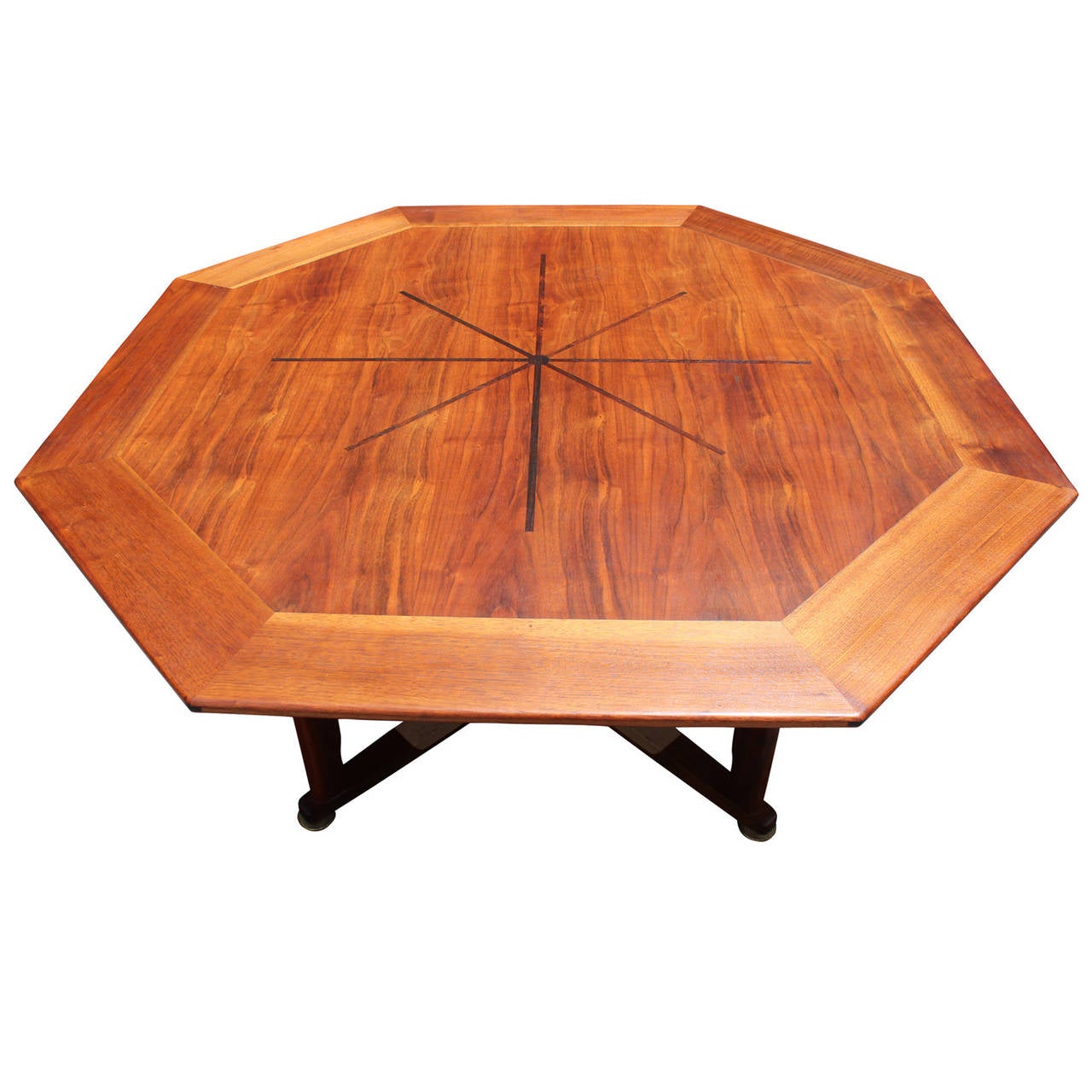 American Beautiful Janus Game Table by Edward Wormley for Dunbar