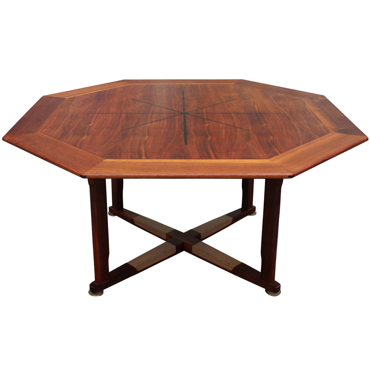 Beautiful Janus Game Table by Edward Wormley for Dunbar