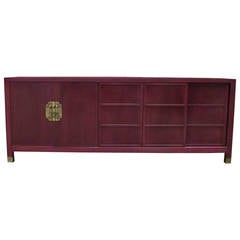 Mid Century Modern Frank Van Steenberg Sideboard for Baker Far East Collection