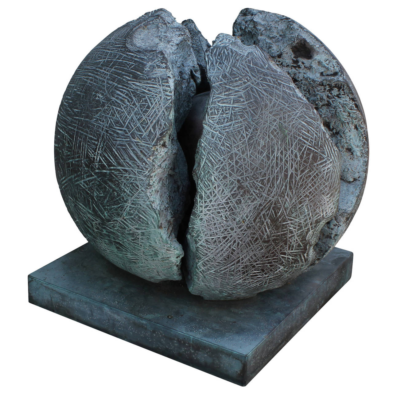 Abstract Bronze Sculpture by Arthur Williams In Excellent Condition In Houston, TX