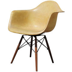 Zenith Rope Edge Swivel PAW Armchair by Charles and Ray Eames