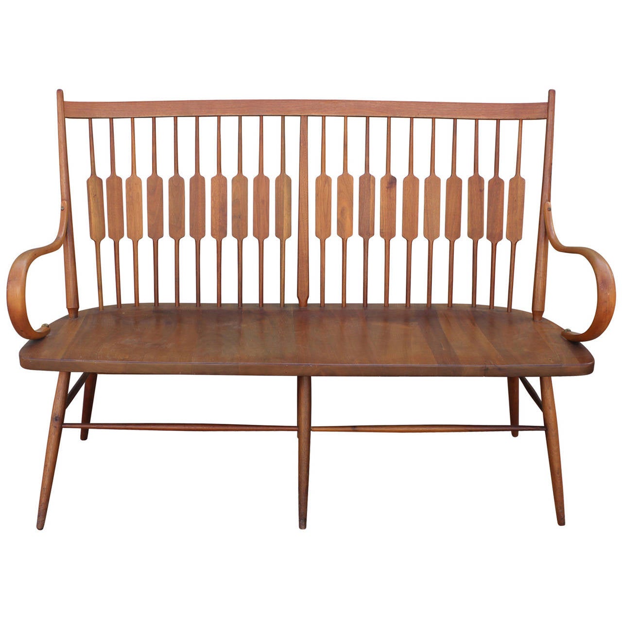 Kipp Stewart for Drexel "Declaration" Shaker Bench at 1stDibs