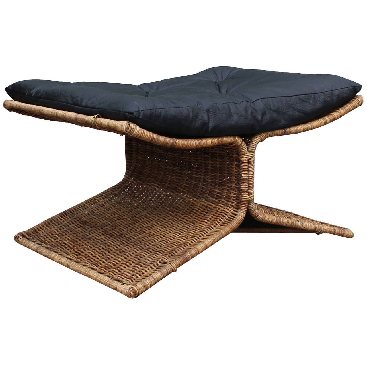 Mid-Century Modern Lotus Chair and Ottoman by Miller Yee Fong for Tropi-Cal