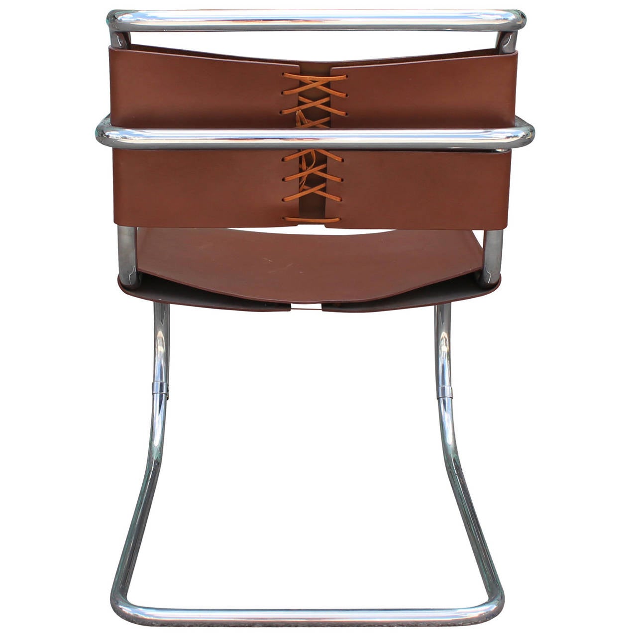 Italian MR 20 Bauhaus Chair by Ludwig Mies van der Rohe