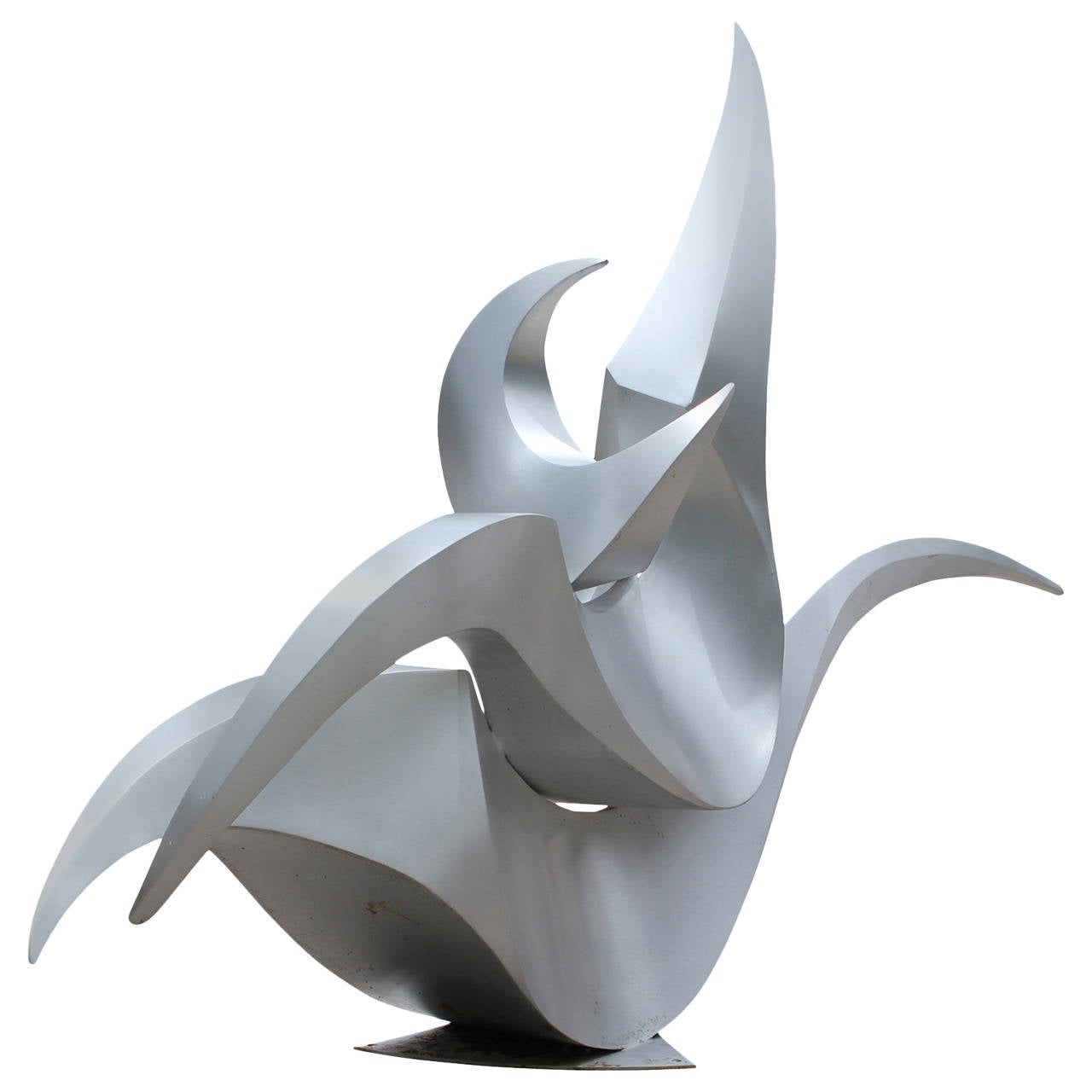 monumental stainless steel organic sculpture at 1stdibs monumental stainless steel organic sculpture at 1stdibs