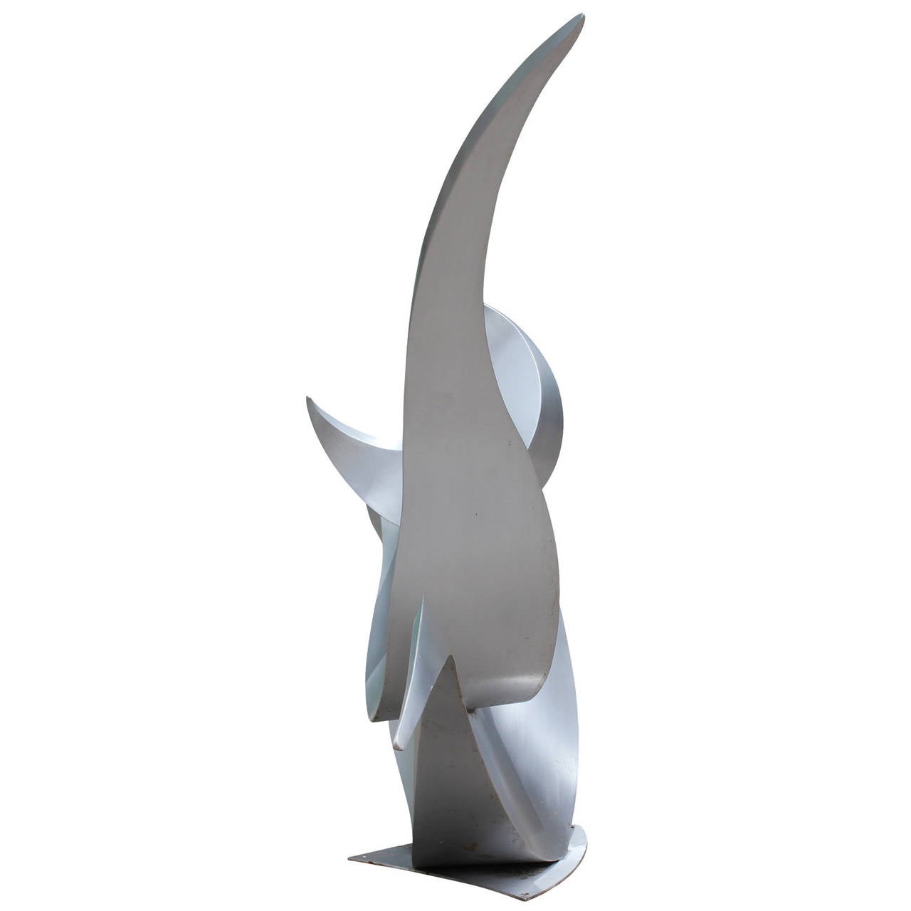 monumental stainless steel organic sculpture at 1stdibs monumental stainless steel organic sculpture at 1stdibs