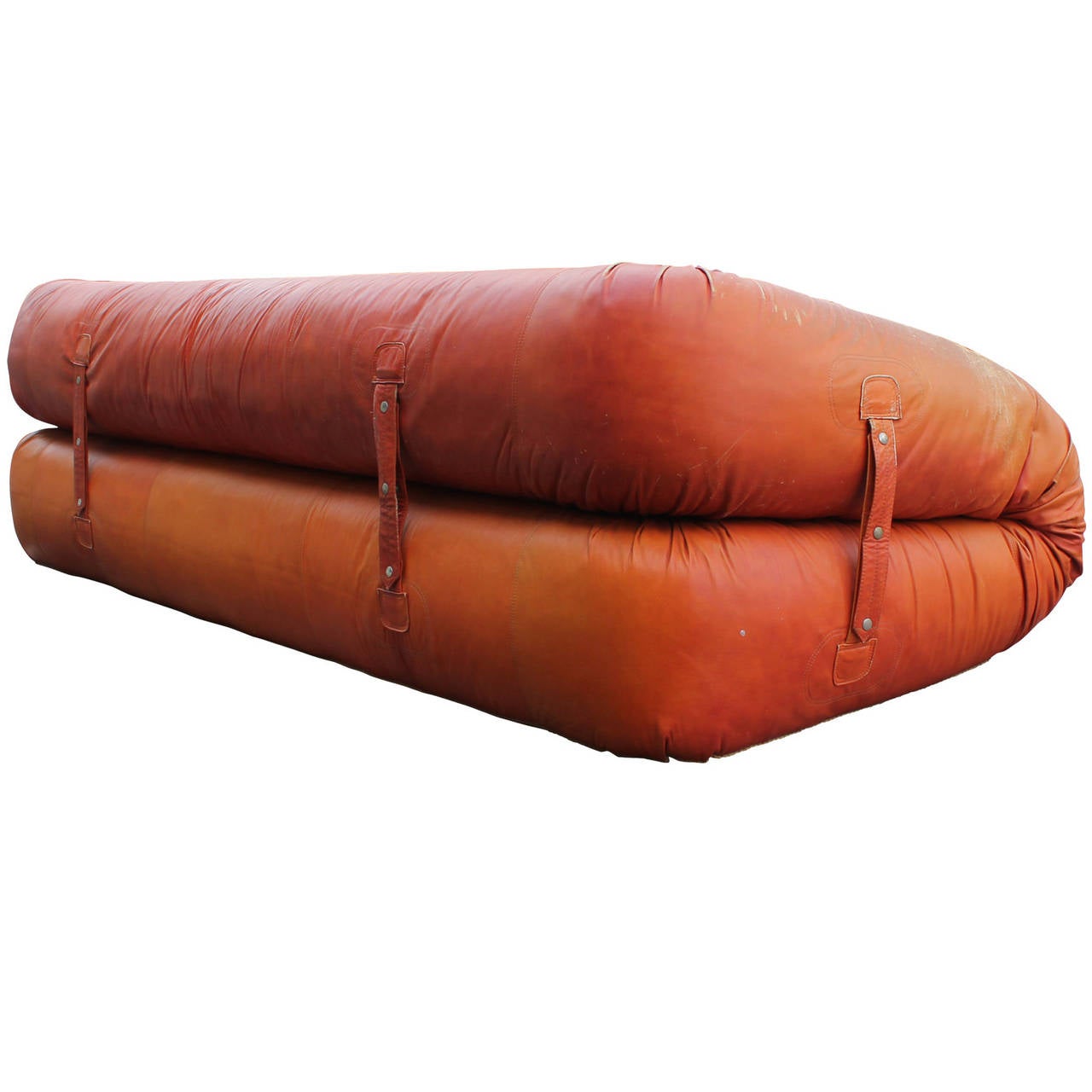 leather anfibio sofa bed by alessandro becchi for giovannetti collezioni