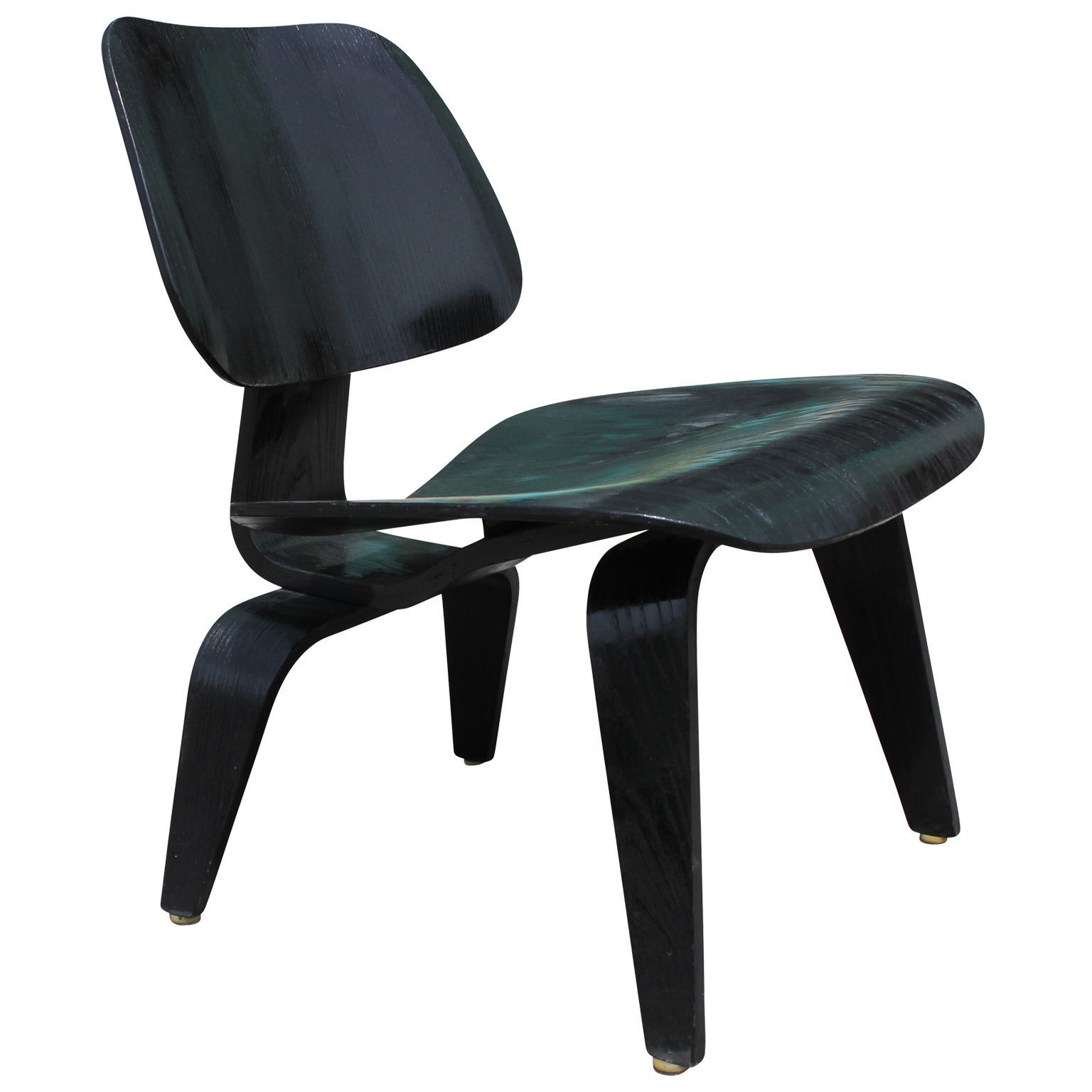 Early Black Eames LCW Chair