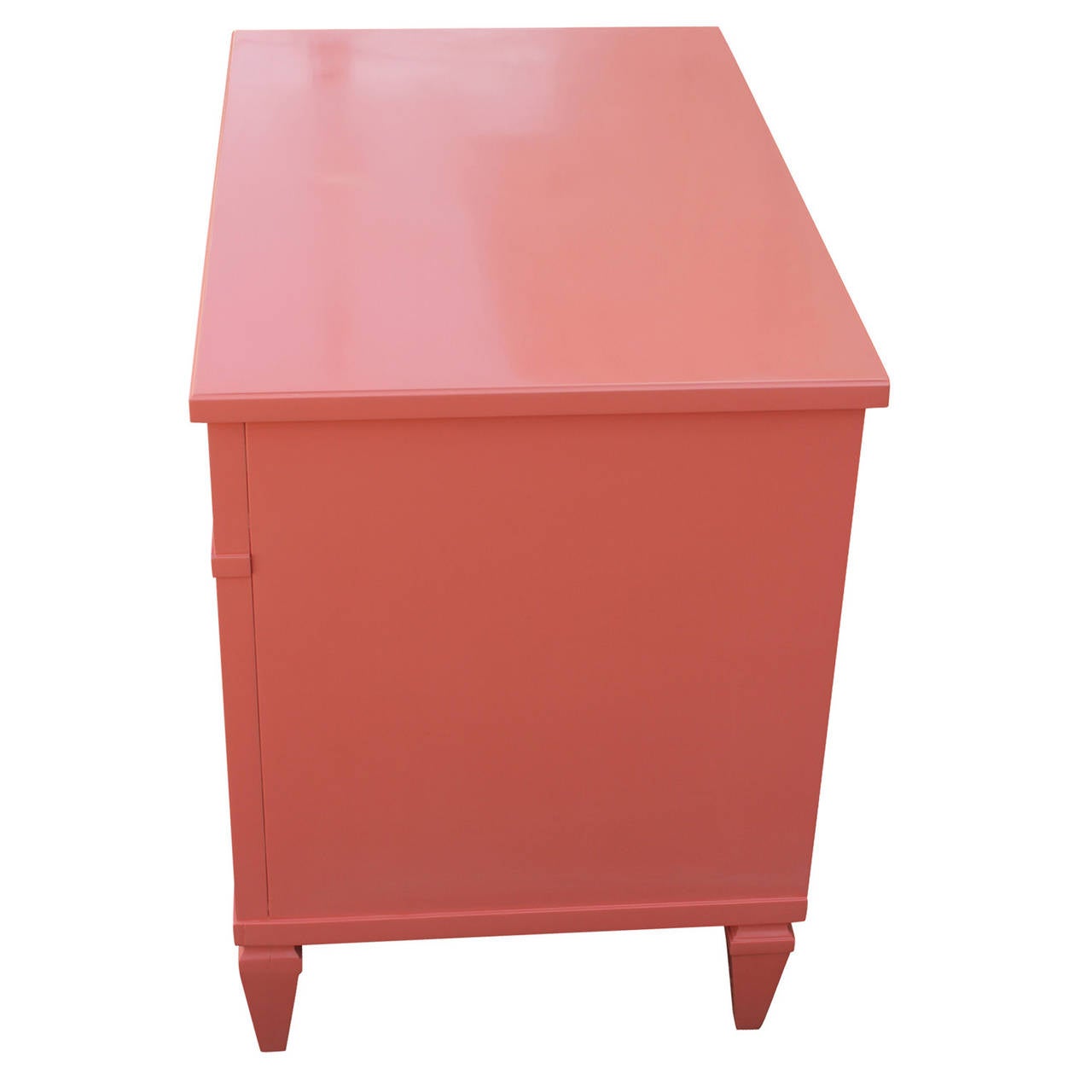 coral nightstand
