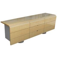 Saporiti Italia Nine-Drawer Dresser by Offredi