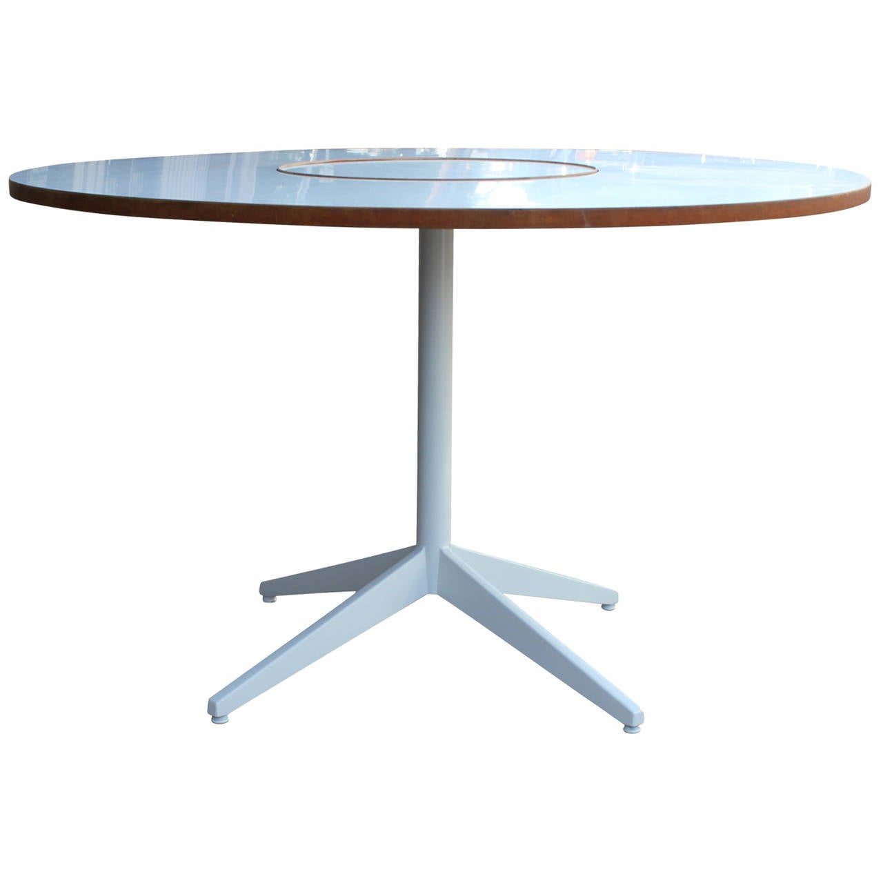 Mid-Century Modern George Nelson for Herman Miller Table with Lazy Susan