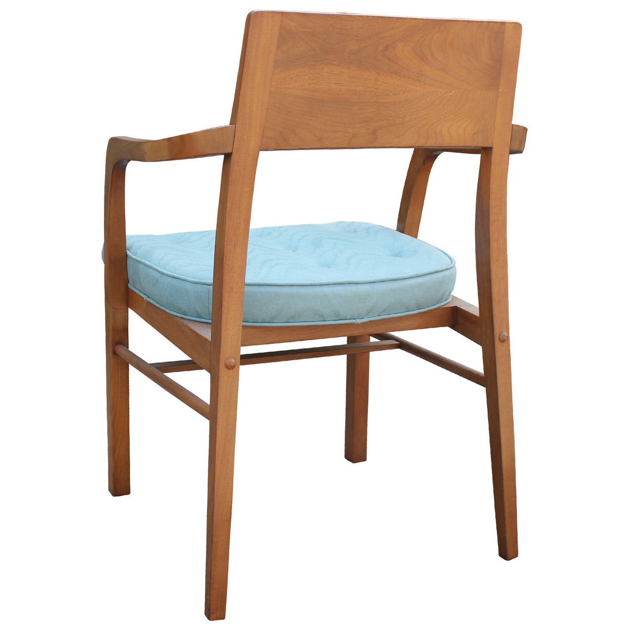 Edward Wormley for Dunbar Set of Eight Mid-Century Modern Dining Chairs In Excellent Condition In Houston, TX
