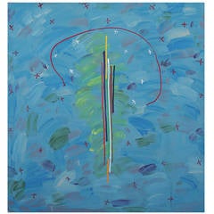 Large Abstract David Bolduc Painting, 1980 8