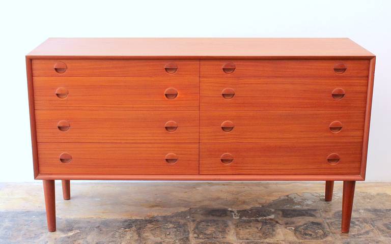 Beautiful Grete Jalk Dresser in Teak For Sibast. Superb quality and finish. This peice has not been restored and is in excellent vintage condition! Made in Denmark.