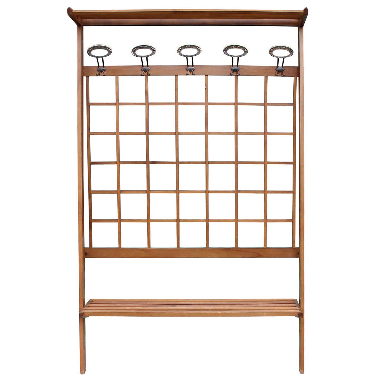 Fantastic Italian Hall Tree or Coat Rack at 1stdibs