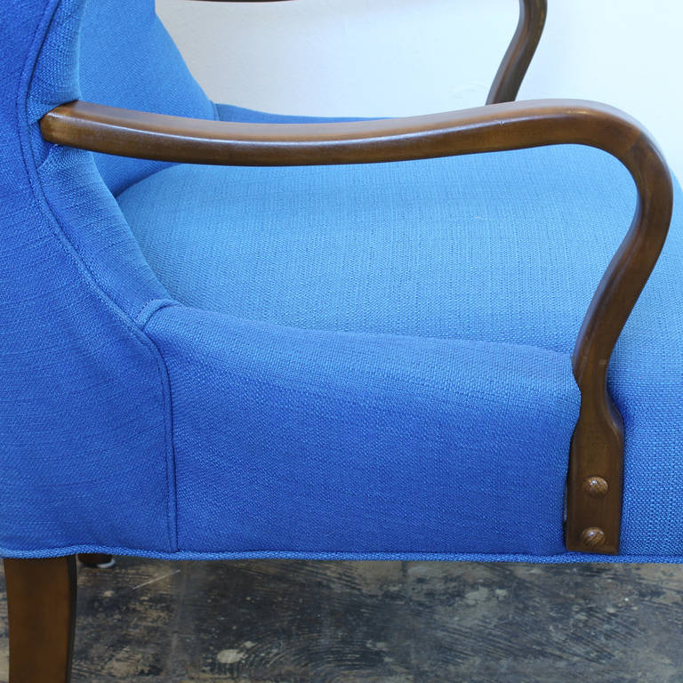 American Elegant Restored Wingback Chair