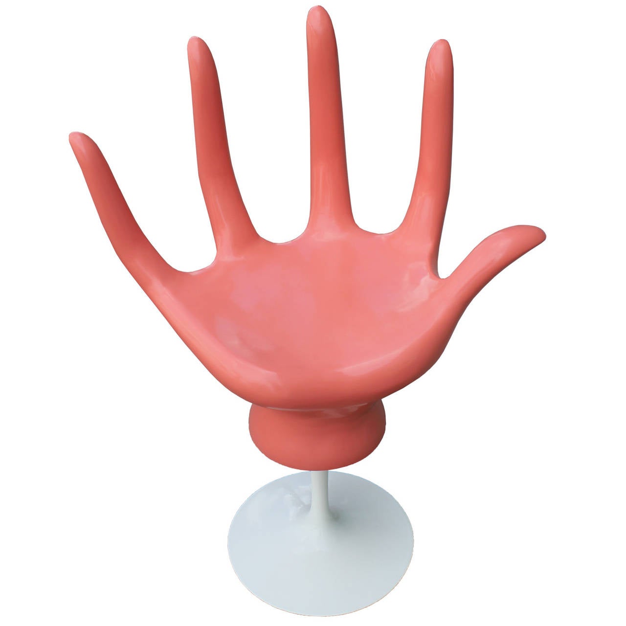 hand shaped swivel chair