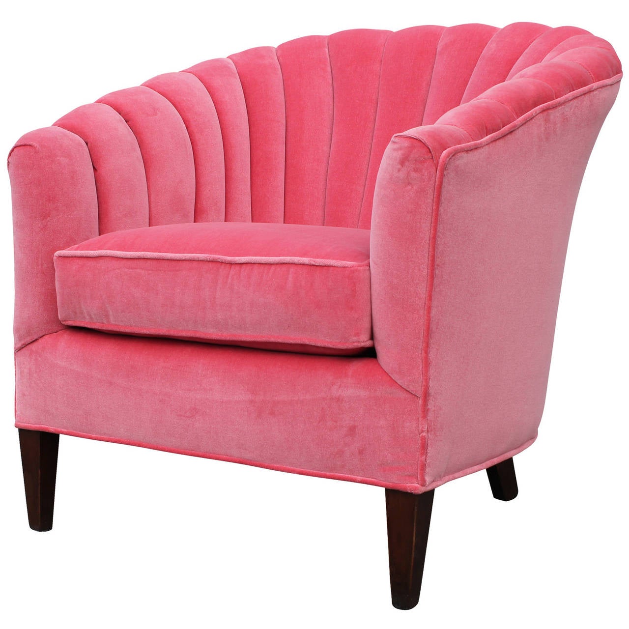 dark pink chair