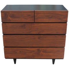Sleek Two-Tone Dresser by American of Martinsville
