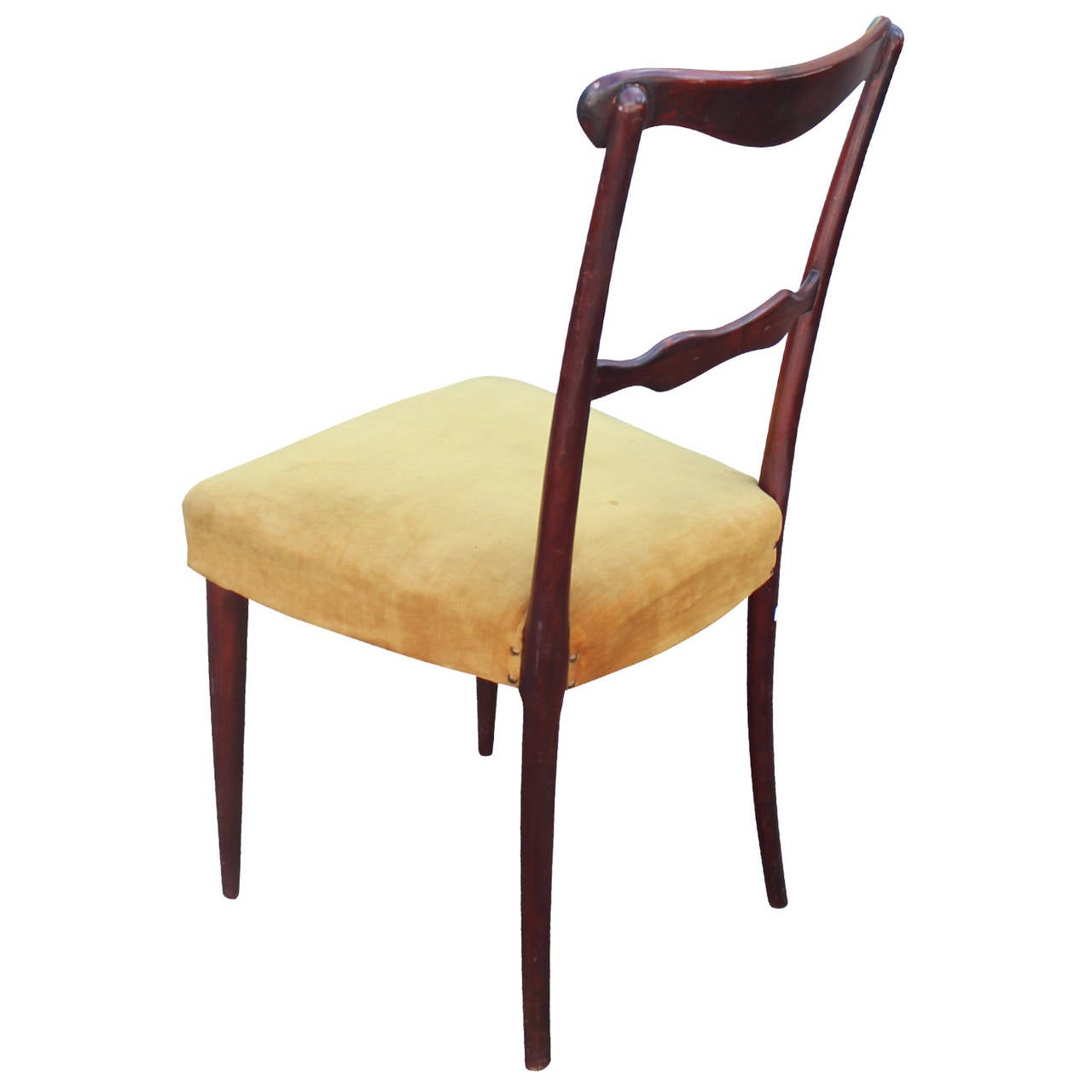 Mid-20th Century Set of Six Italian Dining Chairs