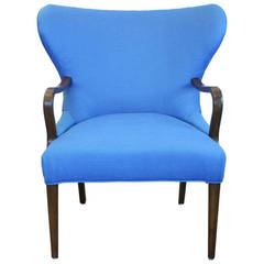 Elegant Restored Wingback Chair