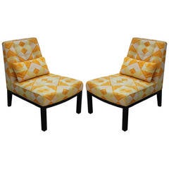 Edward Wormley Dunbar Slipper Chairs