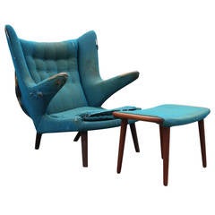 Hans Wegner Papa Bear Chair COM