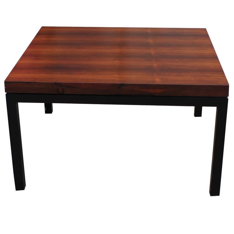 Mid-Century Modern Modern Square Milo Baughman for Thayer Coggin Rosewood Table