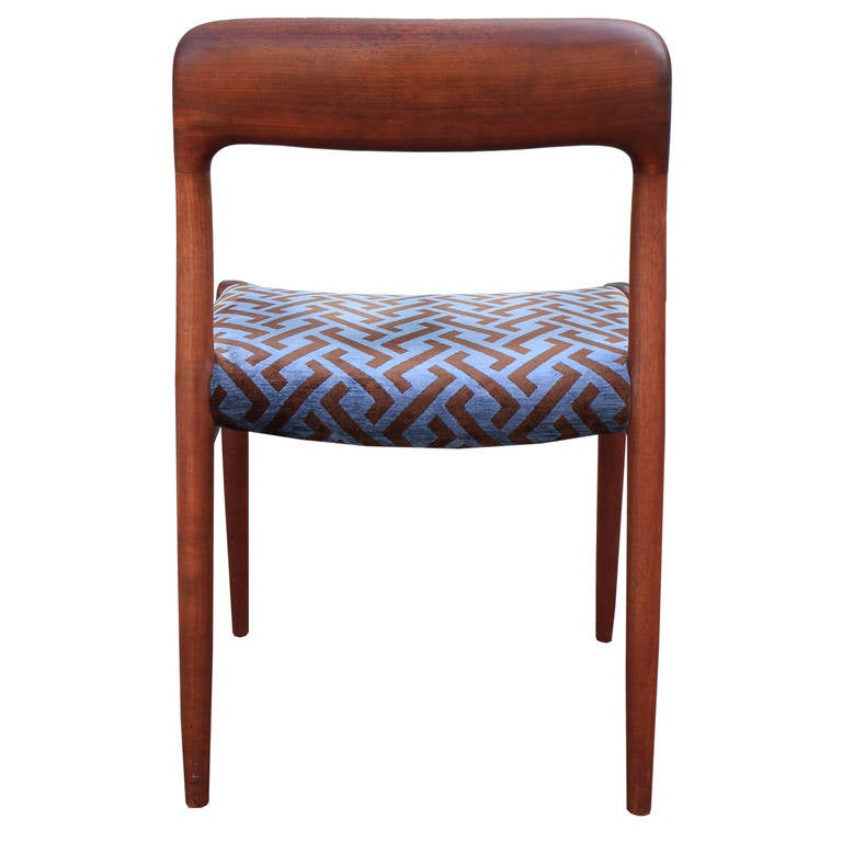 6 JL Moller Teak Dining Chairs Model 75 2