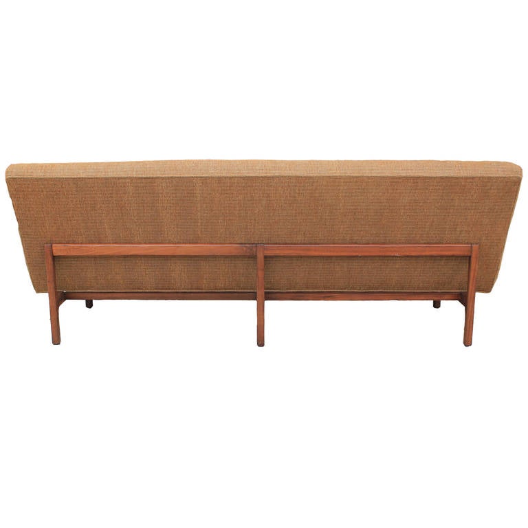 Mid-20th Century Pair Of Jens Risom Style Armless Sofa