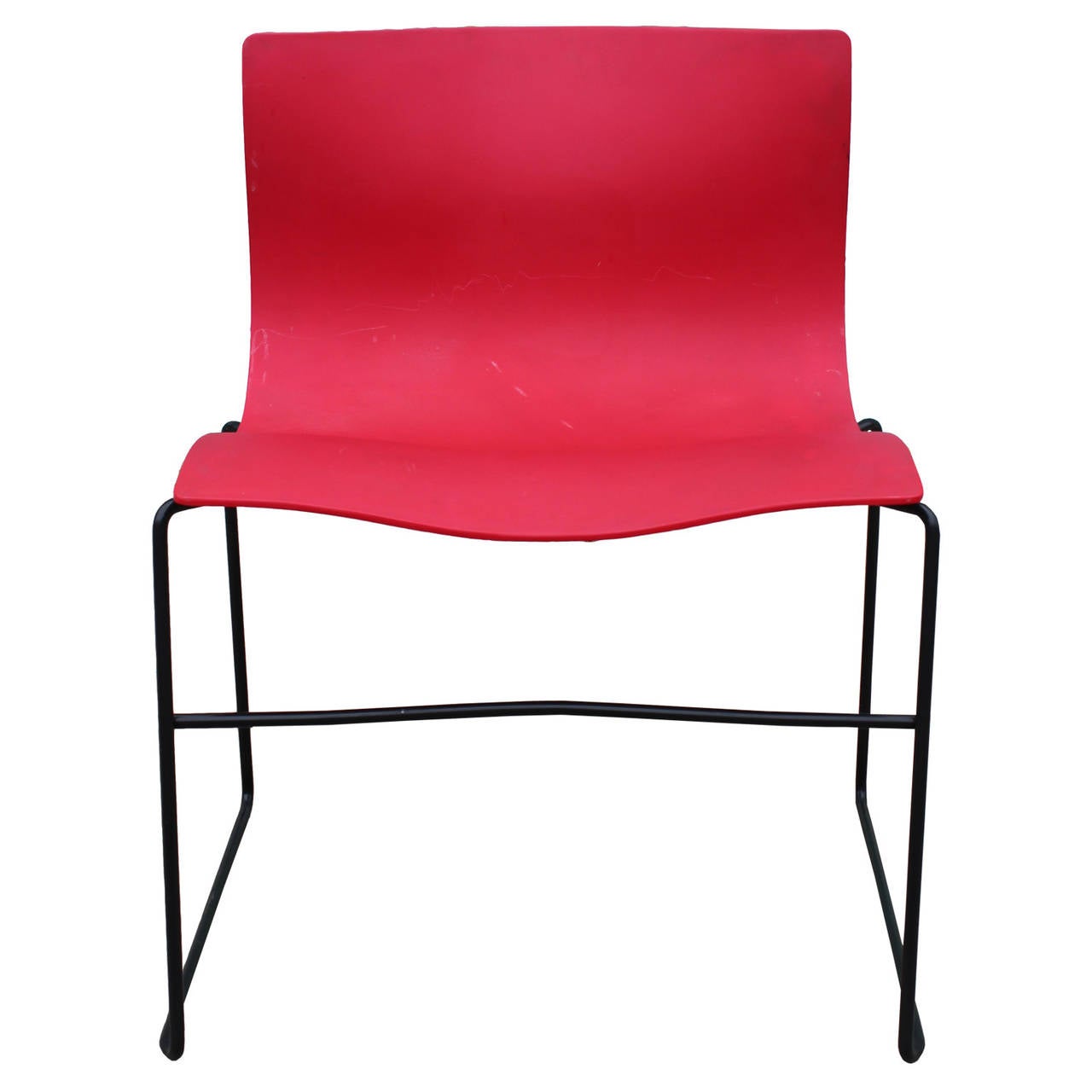 Set of 6 Red Knoll Handkerchief Chairs by Massimo Vignelli
