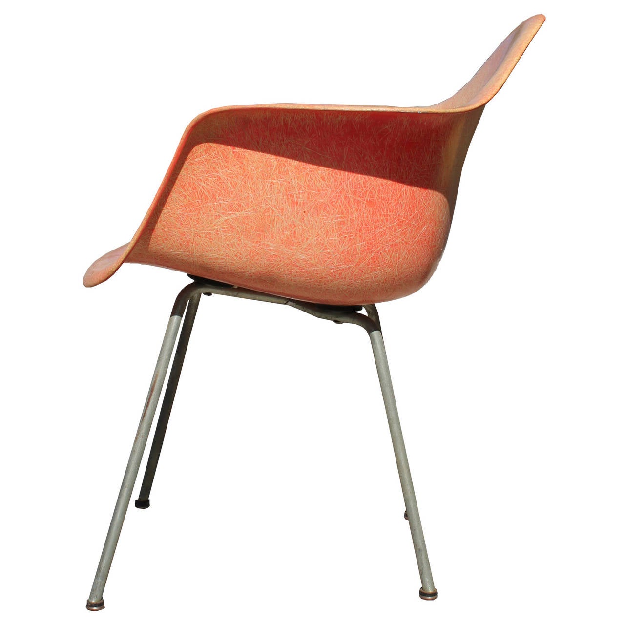 salmon colored chairs