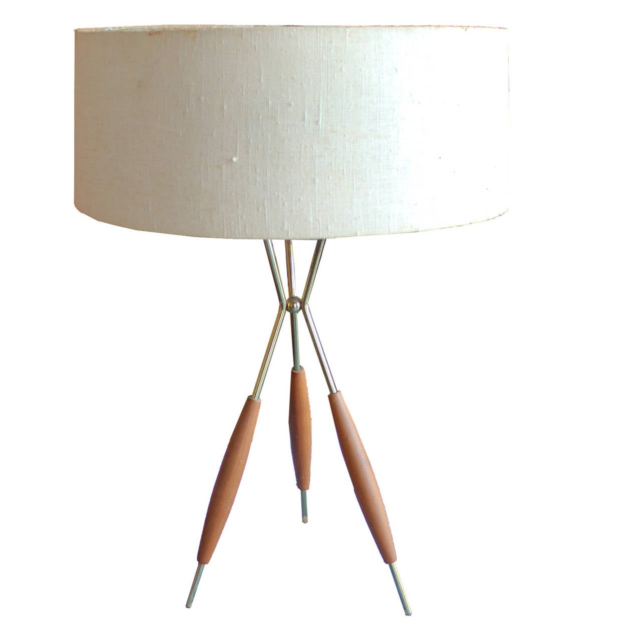 Mid-20th Century Mid Century Modern Gerald Thurston Tripod Table Lamp