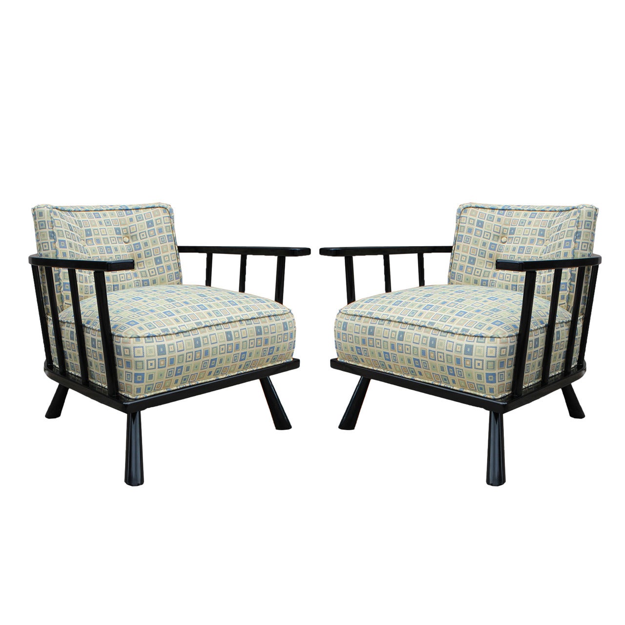 Pair of Mid-Century Modern Widdicomb Robsjohn-Gibbings Chairs