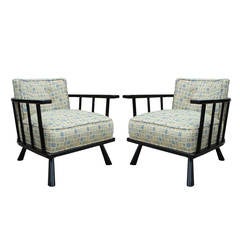 Pair of Mid Century Modern Widdicomb Robsjohn Gibbings Chairs 3