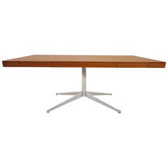 Florence Knoll Walnut Partners Desk, 1960s