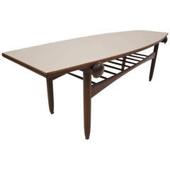 Danish Modern Flip-Top Coffee Table in the Manner of Finn Juhl