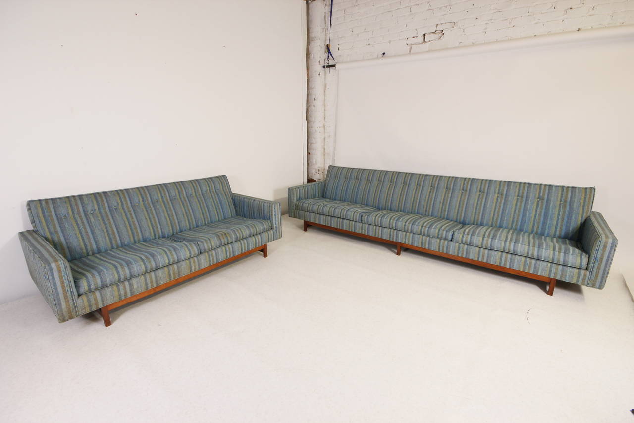 American Mid-Century Modern George Nelson Style Sofa