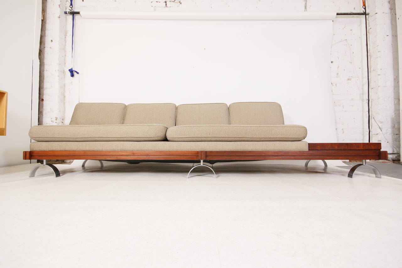 Mid-Century Modern Martin Borenstein Platform Sofa In Excellent Condition In Los Angeles, CA