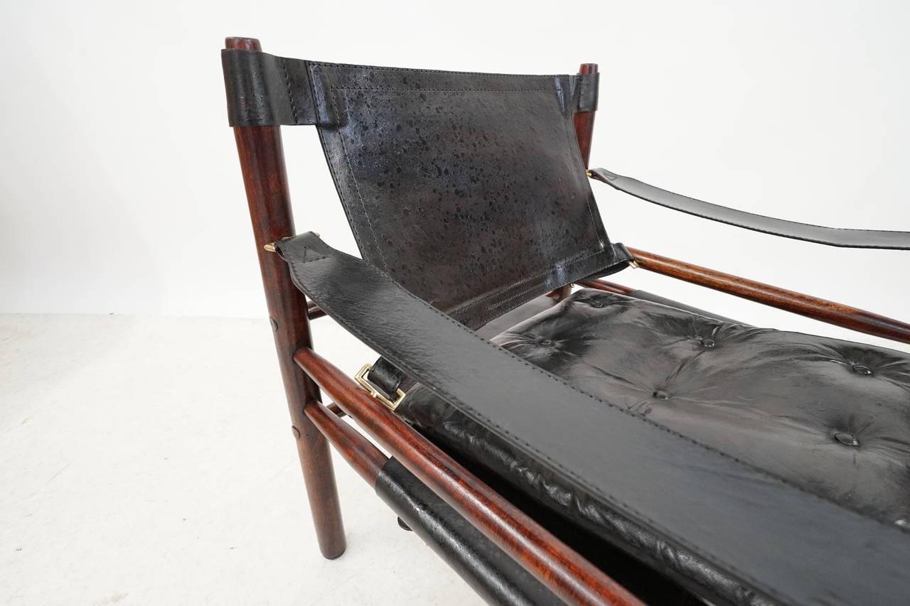 Arne Norell Rosewood and Leather 