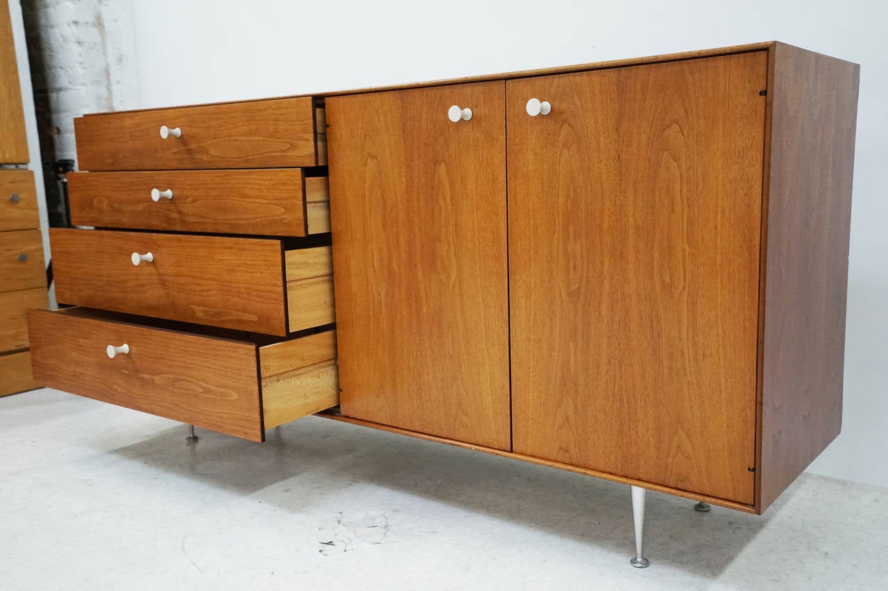 Mid-Century Modern George Nelson Thin Edge Credenza for Herman Miller