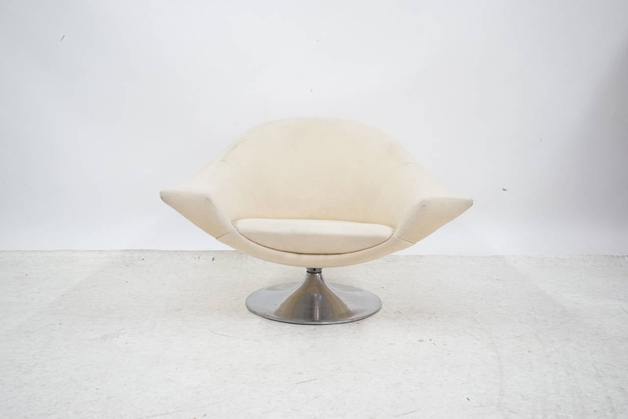 Scandinavian Modern Rare Danish Modern Lounge Chair by Hans Erik Johansson For Sale