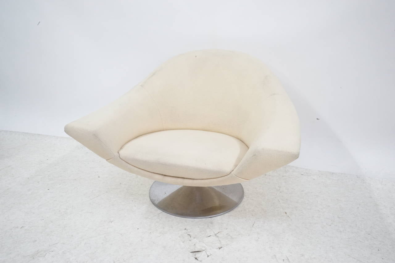 Rare Danish Modern Lounge Chair by Hans Erik Johansson In Excellent Condition For Sale In Los Angeles, CA