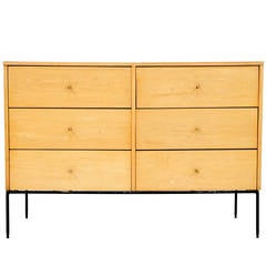 Early Paul McCobb Planner Group Dresser with Iron Legs