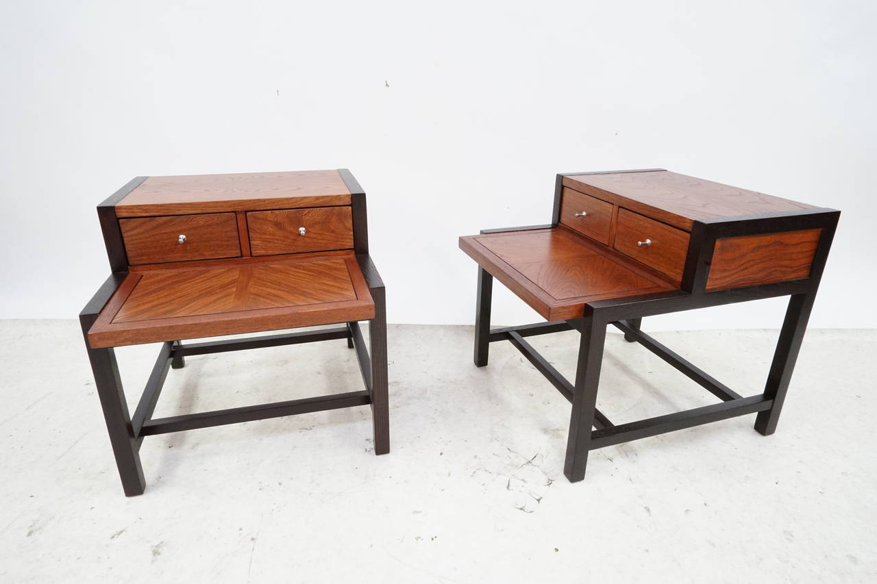 Mid-Century Modern Side Tables by Martinsville 3